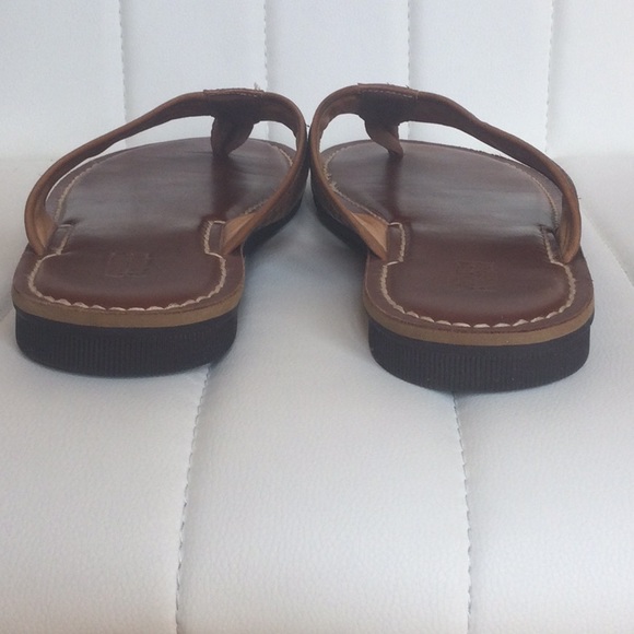 EUC Mens Johnston And Murphy 13M Brown Sandal - Picture 9 of 14
